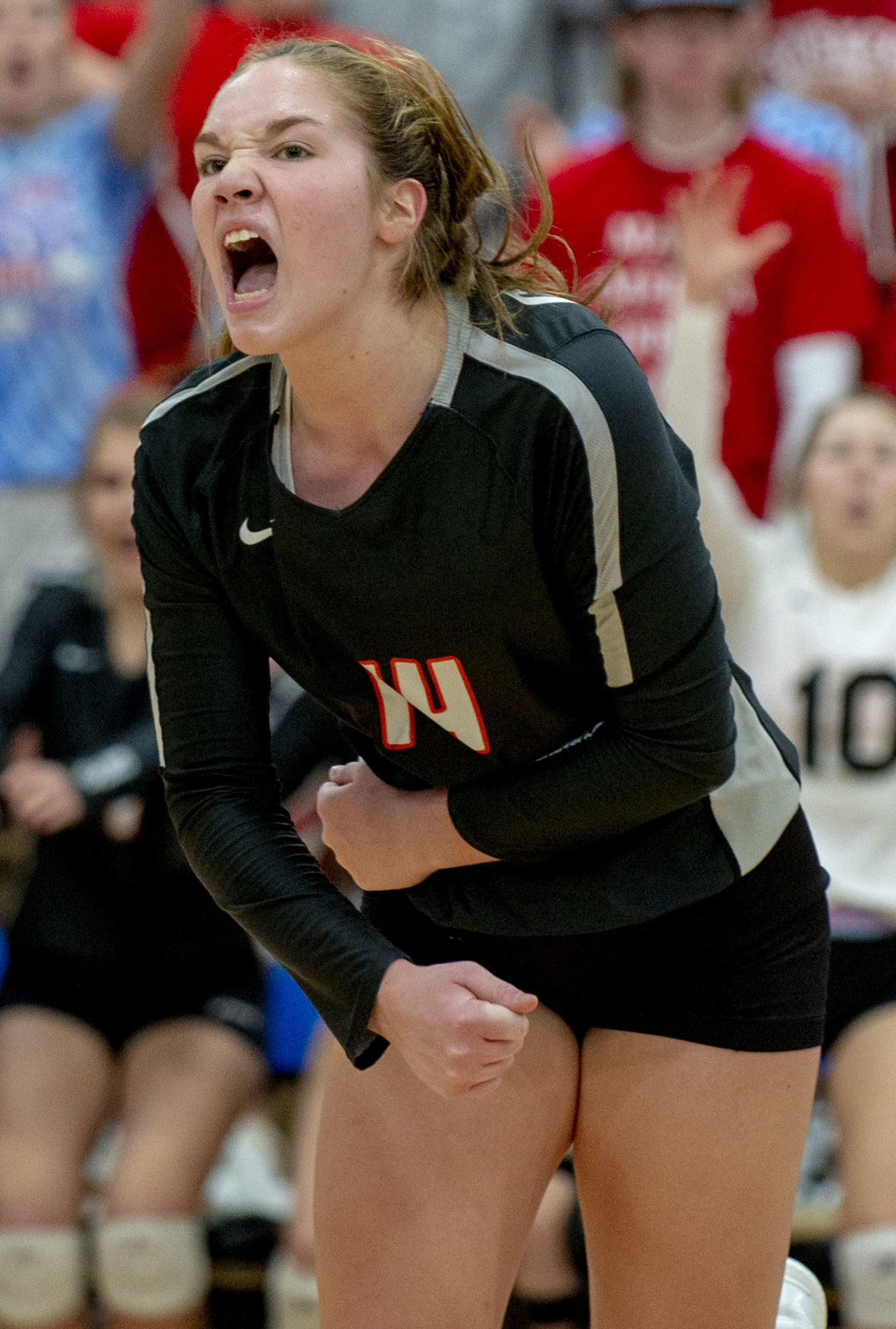State volleyball, Diller-Odell vs. HTRS, 11.7